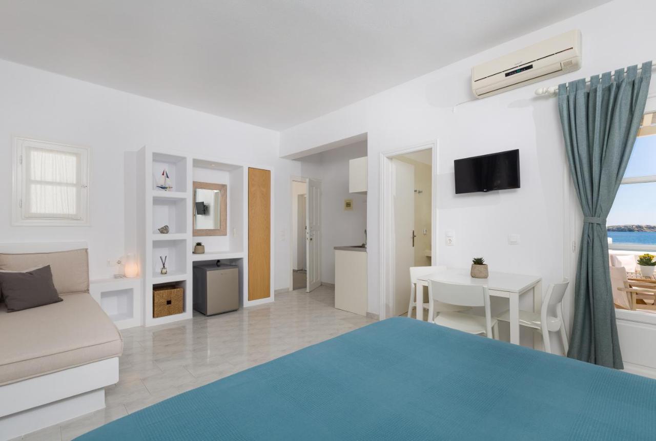 La Mer Seaside Apartments ดริยอส ภายนอก รูปภาพ