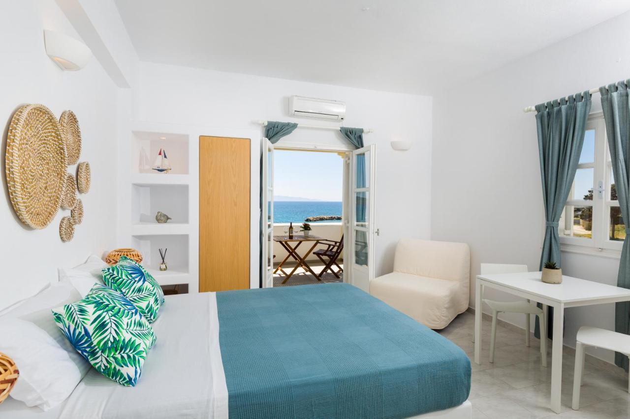 La Mer Seaside Apartments ดริยอส ภายนอก รูปภาพ